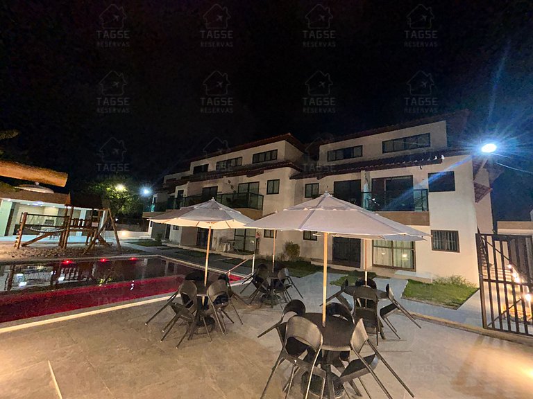 Apt c/ 3 suítes centro de Porto de Galinhas