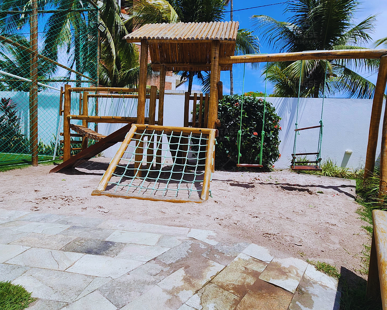ALO304|Apt em Porto de Galinhas c/ vista p/ o Mar