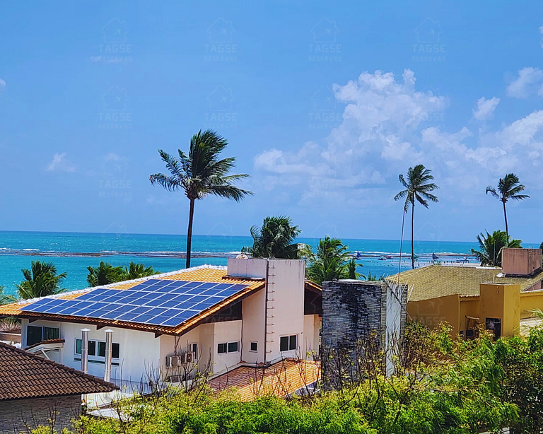ALO304 | Apt en Porto de Galinhas con vista al mar