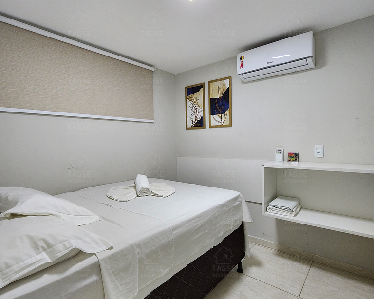 ALO304|Apt em Porto de Galinhas c/ vista p/ o Mar