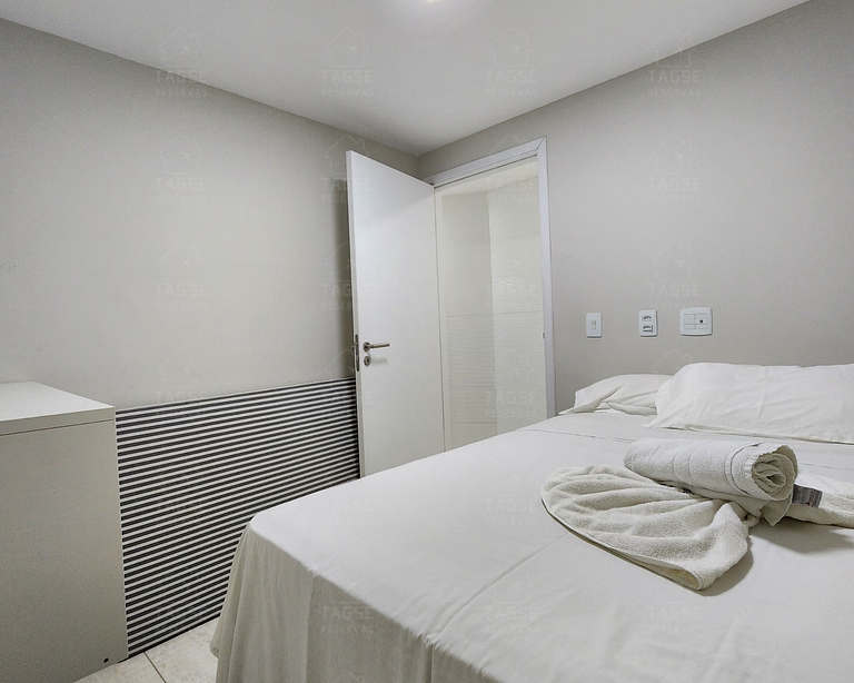 ALO304|Apt em Porto de Galinhas c/ vista p/ o Mar