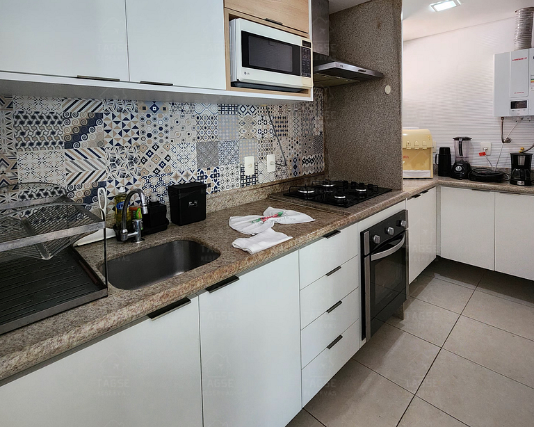 EKO104|Apto Aconchegante Beira-Mar em Muro Alto