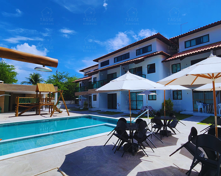 Apt c/ 3 suítes centro de Porto de Galinhas