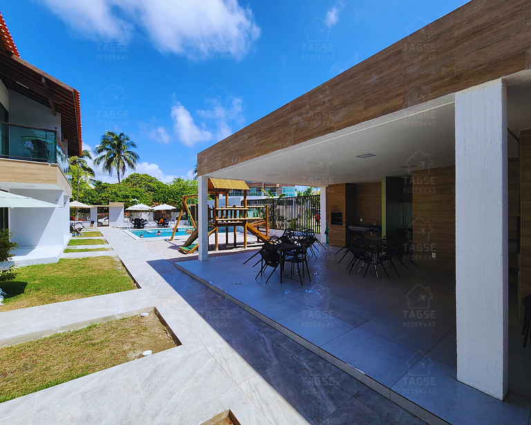 Apt c/ 3 suítes centro de Porto de Galinhas
