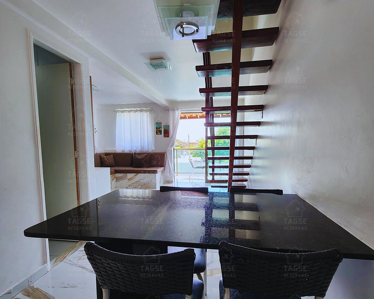 Apt c/ 3 suítes centro de Porto de Galinhas