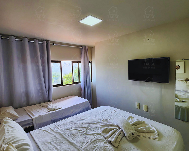 Apt c/ 3 suítes centro de Porto de Galinhas