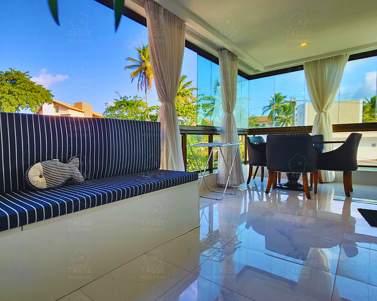 SEA201|Beautiful apartment in Porto de Galinhas