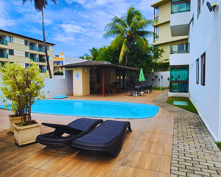 SEA201|Beautiful apartment in Porto de Galinhas