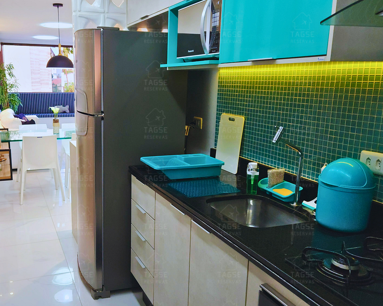 SEA201|Beautiful apartment in Porto de Galinhas