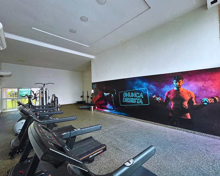 MAC206|Conforto e lazer premium em muro alto