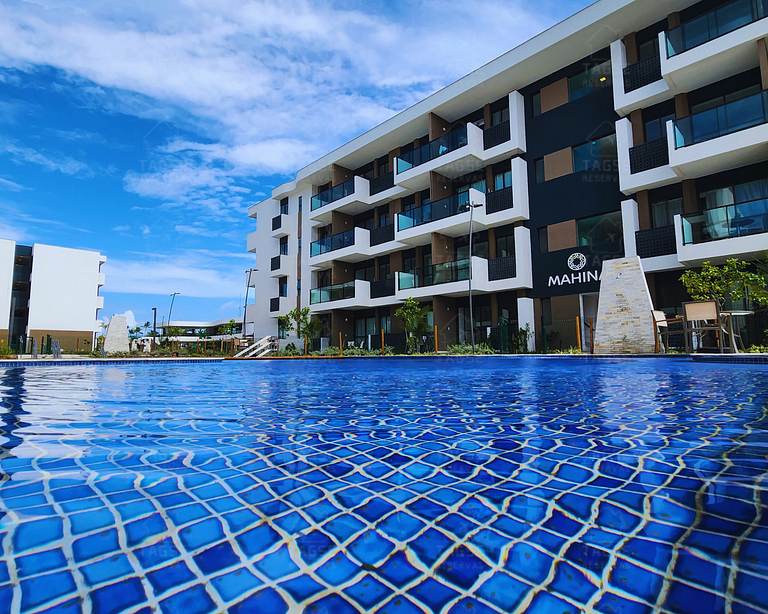 Flat en Muro Alto con balcón, piscina y self check-in