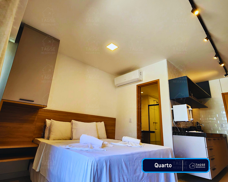 Experencie o Novo. Studio com Rooftop.
