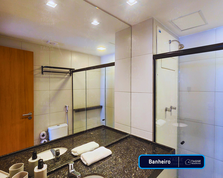 Flat en Muro Alto con balcón, piscina y self check-in
