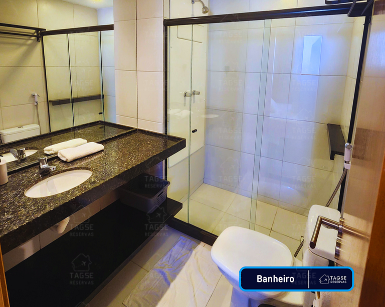 Flat en Muro Alto con balcón, piscina y self check-in