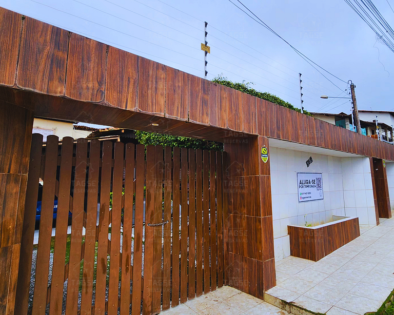 GRA325|Refúgio Espaçoso c/ Piscina e Churrasqueira