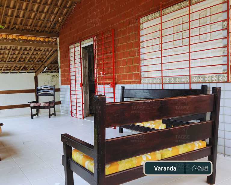 GRA325|Refúgio Espaçoso c/ Piscina e Churrasqueira