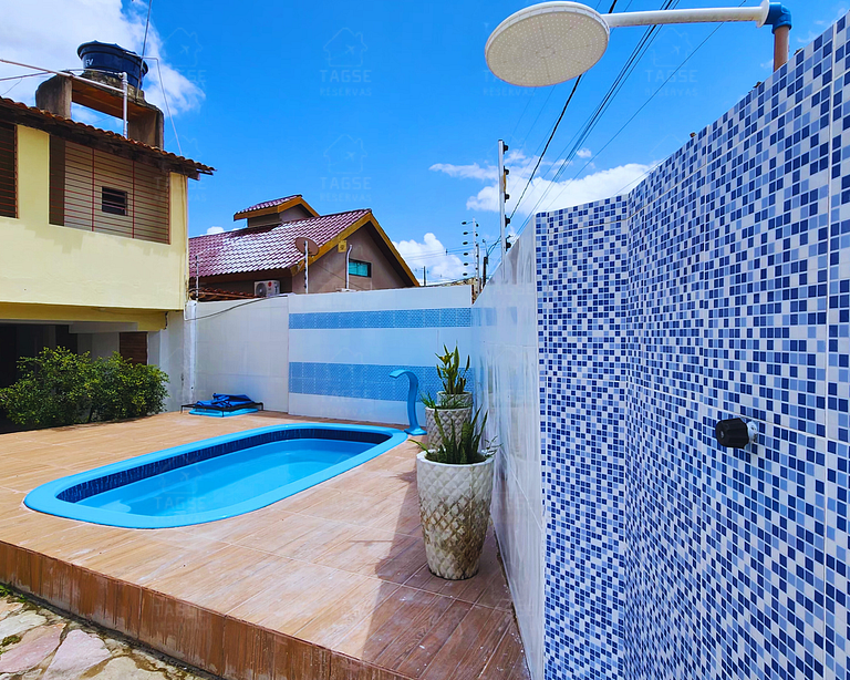 GRA325|Refúgio Espaçoso c/ Piscina e Churrasqueira