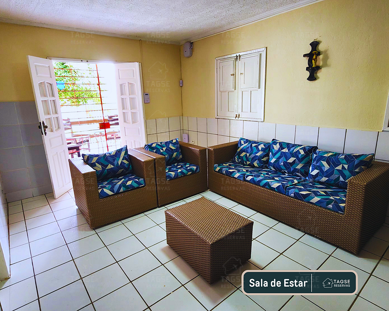GRA325|Refúgio Espaçoso c/ Piscina e Churrasqueira