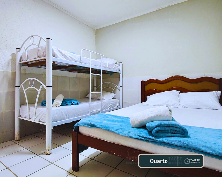 GRA325|Refúgio Espaçoso c/ Piscina e Churrasqueira