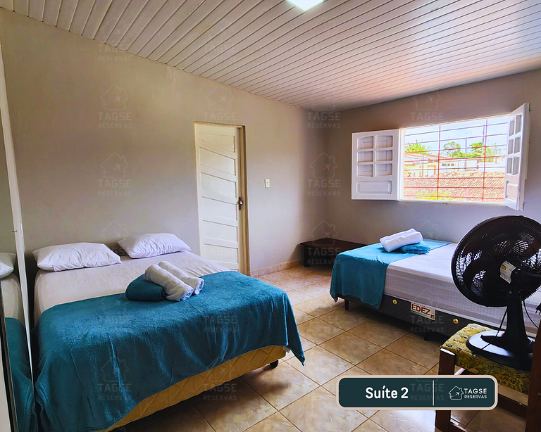 GRA325|Refúgio Espaçoso c/ Piscina e Churrasqueira