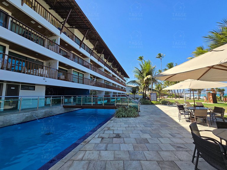 Porto de Galinhas : Apto pé na areia - Piscinas Naturais a p