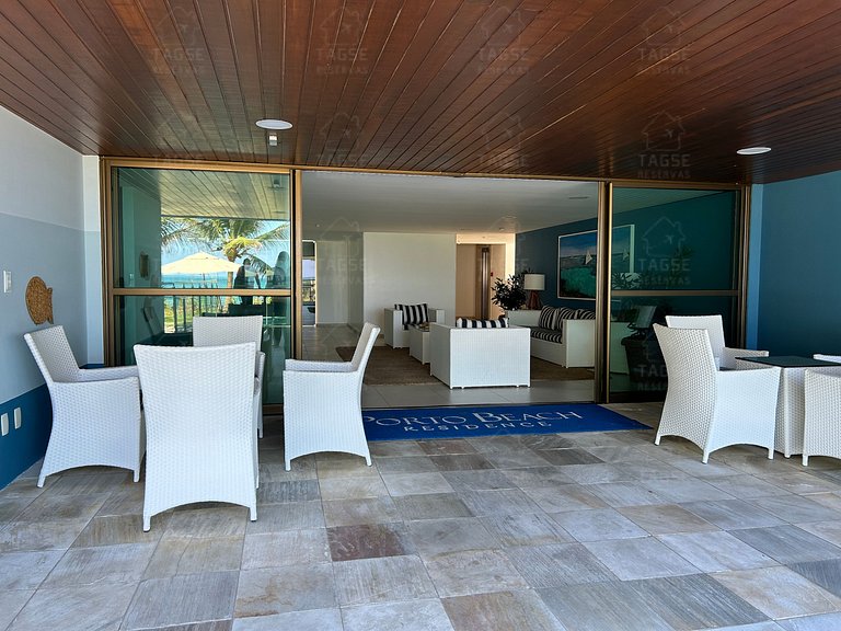 Porto de Galinhas: pé na areia, 2min das piscinas