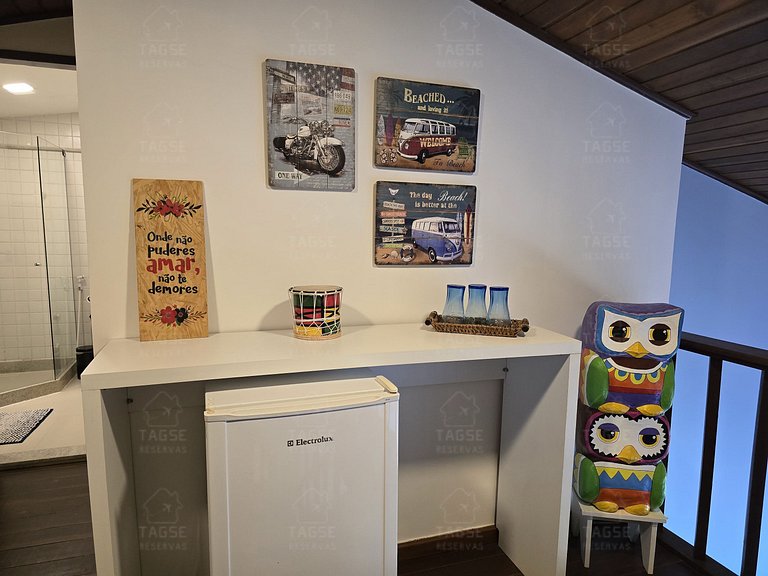 Porto de Galinhas: pé na areia, 2min das piscinas