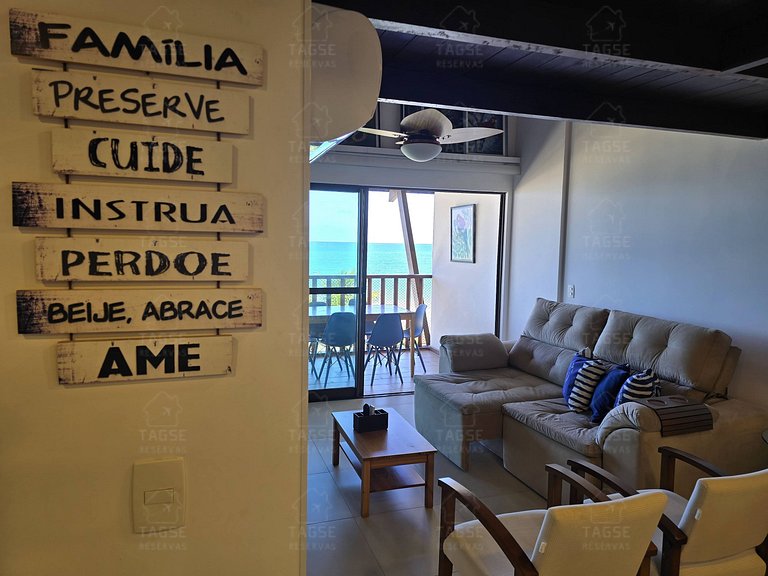 Porto de Galinhas: Beachfront, 2 minutes from the natural po