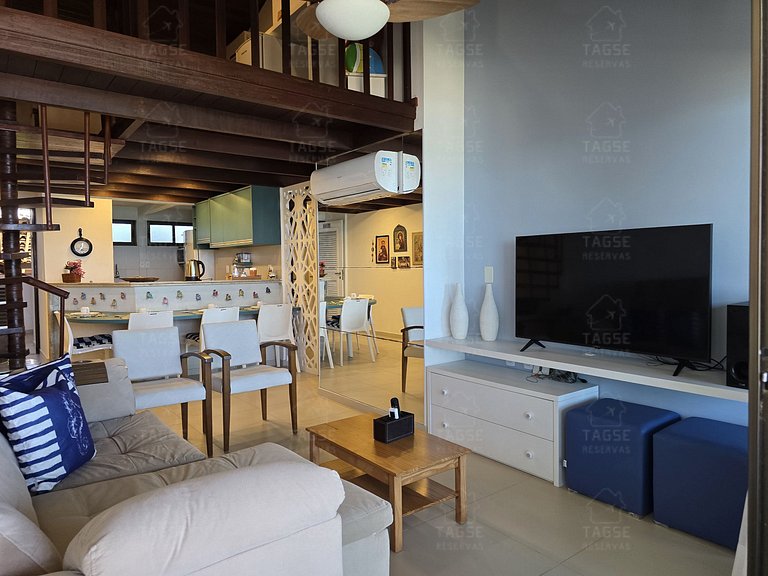 Porto de Galinhas: Beachfront, 2 minutes from the natural po