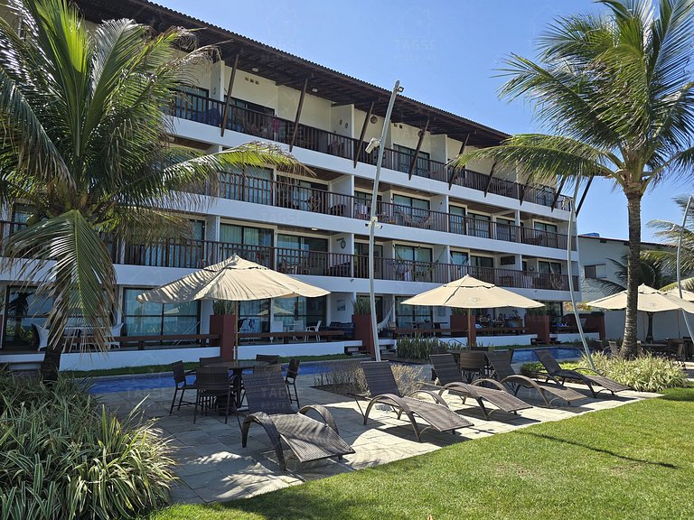 Porto de Galinhas: Beachfront, 2 minutes from the natural po