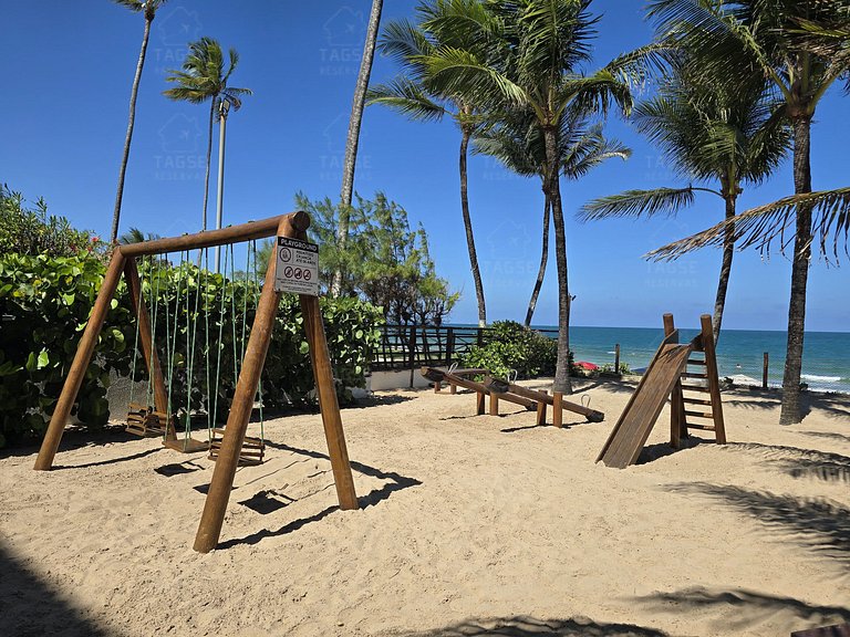 Porto de Galinhas: Beachfront, 2 minutes from the natural po