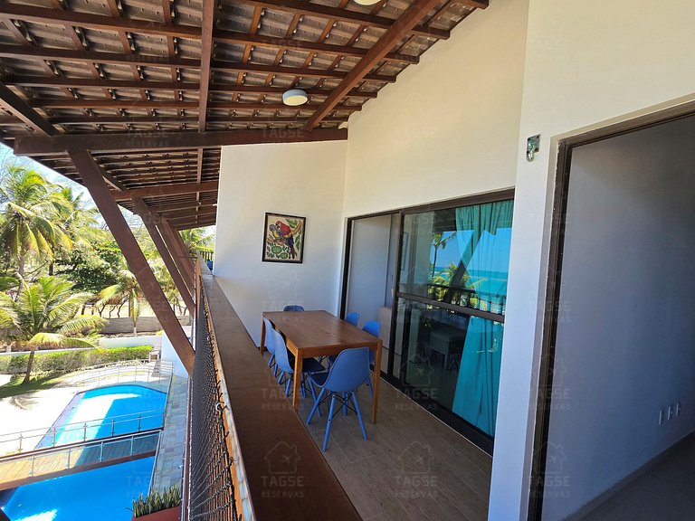 Porto de Galinhas: pé na areia, 2min das piscinas