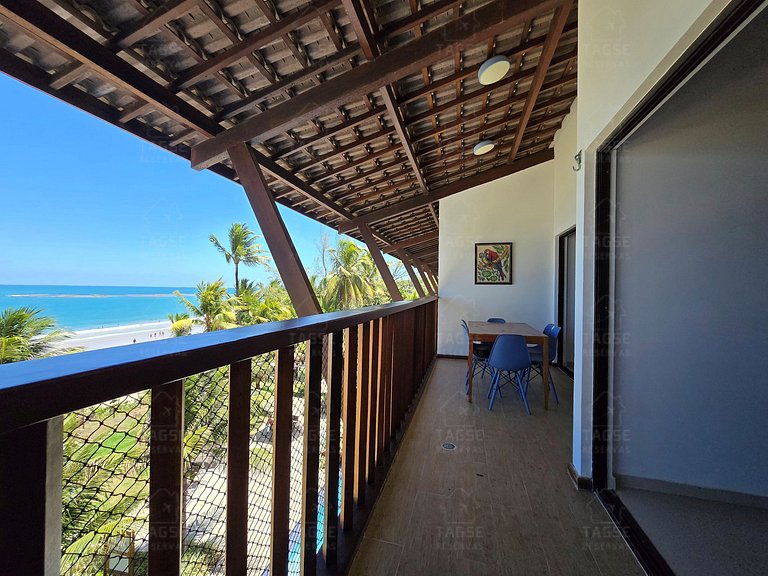 Porto de Galinhas: Beachfront, 2 minutes from the natural po