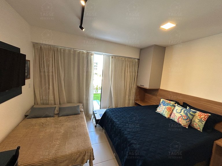 Flat en Muro Alto con balcón, piscina y self check-in