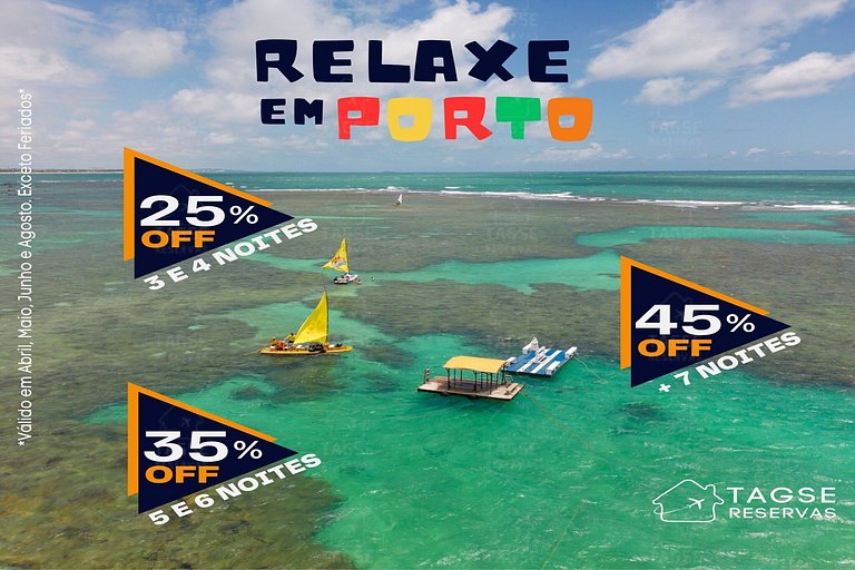 Seu Refúgio Espaçoso em Porto de Galinhas